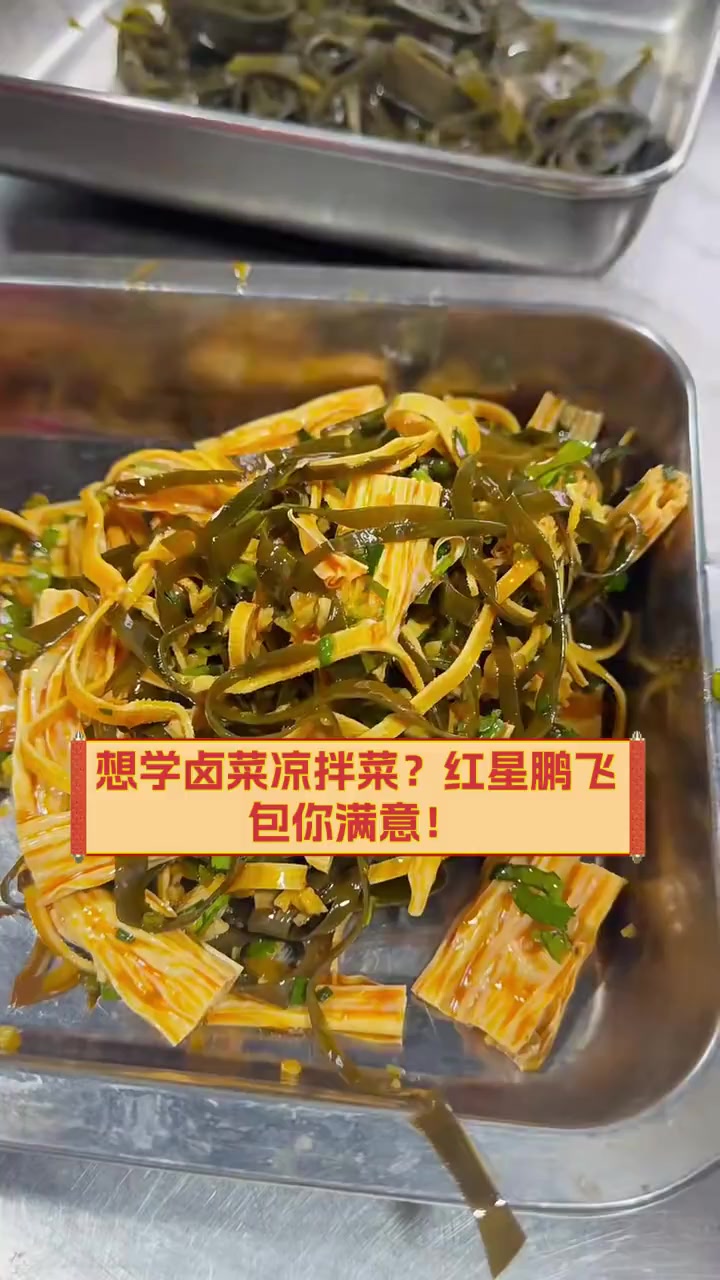 想学卤菜凉拌菜?红星鹏飞,包你满意!