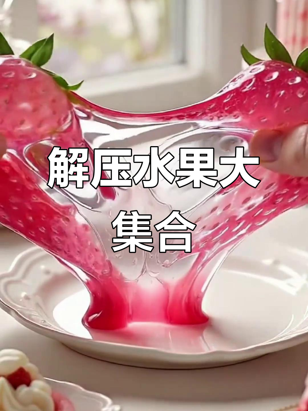 草莓、葡萄和蓝莓,捏一捏解压又治愈