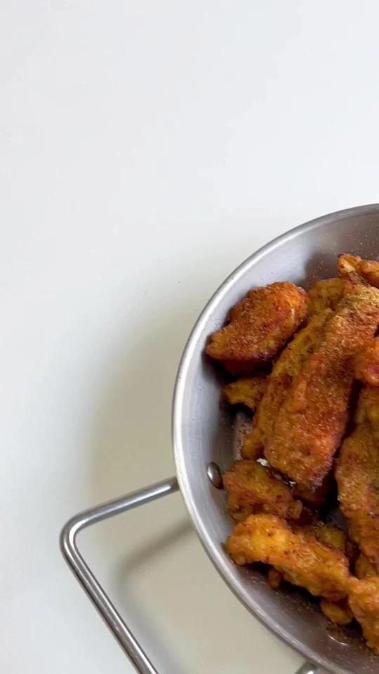 年夜饭必吃香酥鸡柳一口一个停不下来