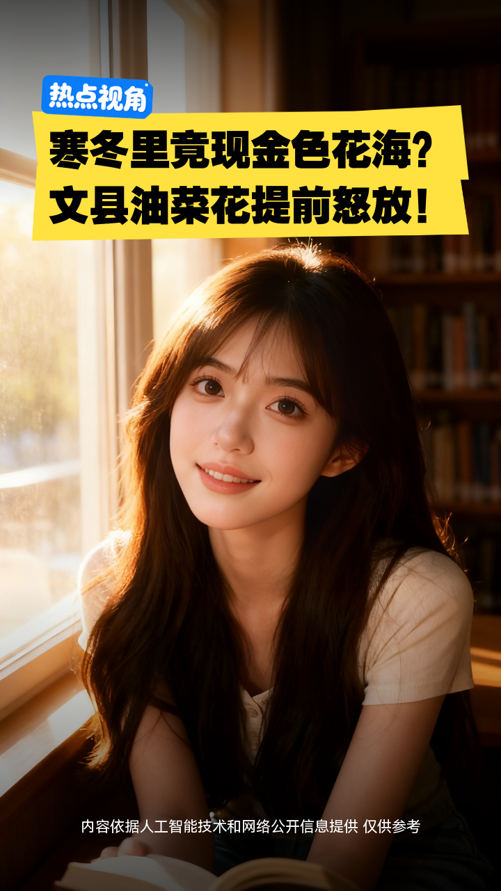 寒冬里竟现金色花海？文县油菜花提前怒放！