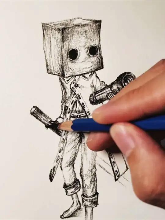 爱哭的小鬼头应该很强吧 手绘绘画过程第五人格爱哭鬼