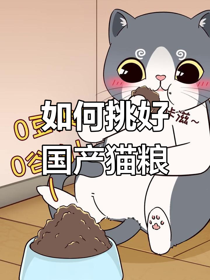 选国产猫粮不踩雷,四招教你挑选高品质放心粮