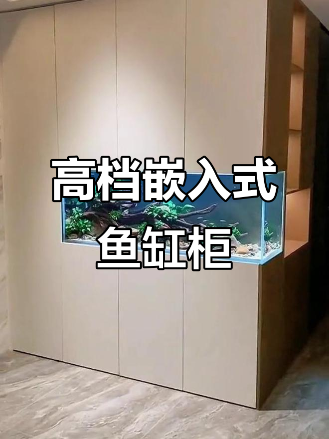 高端定制鱼缸柜，全屋设计更完美