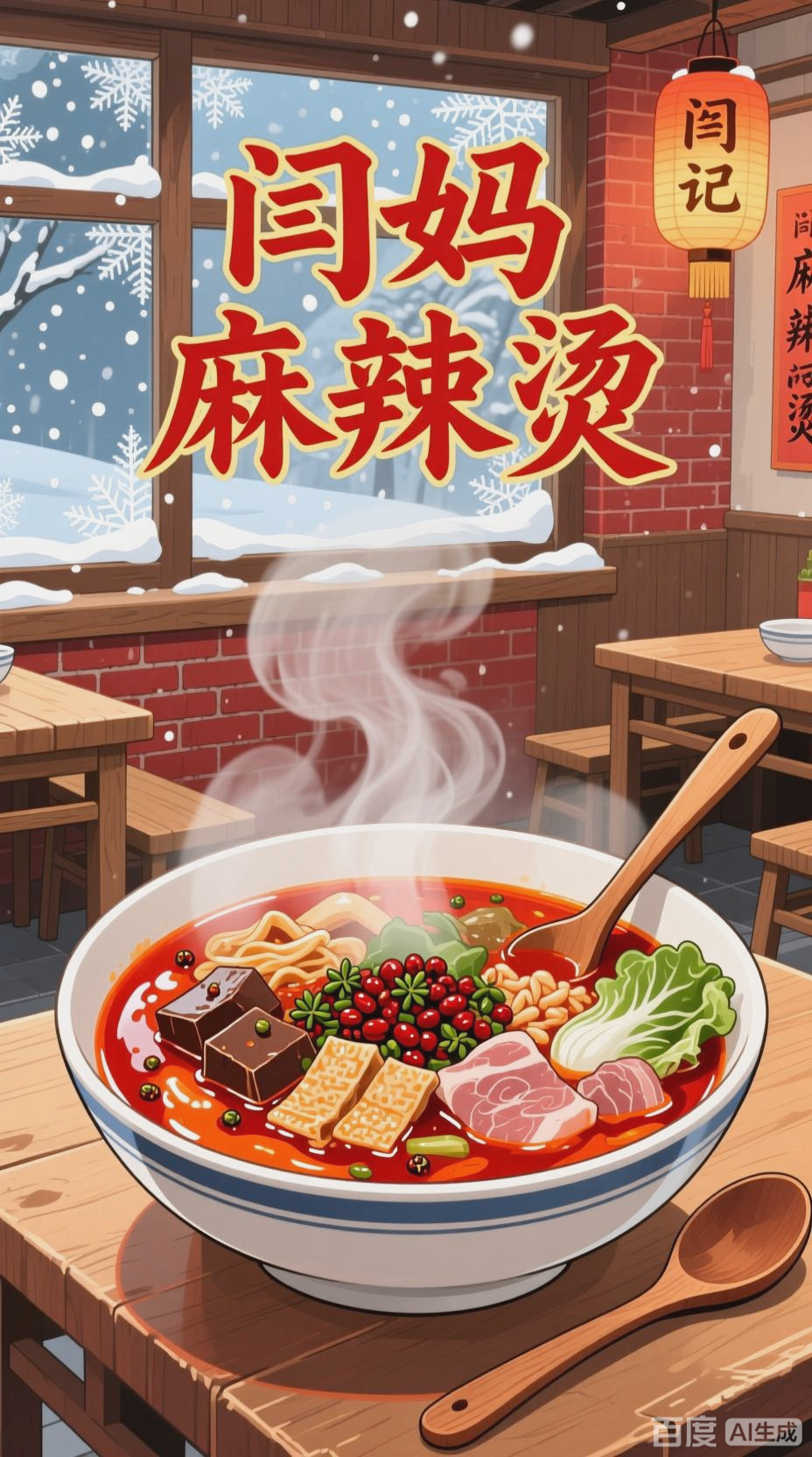 闫妈亲调,东北老式麻辣烫