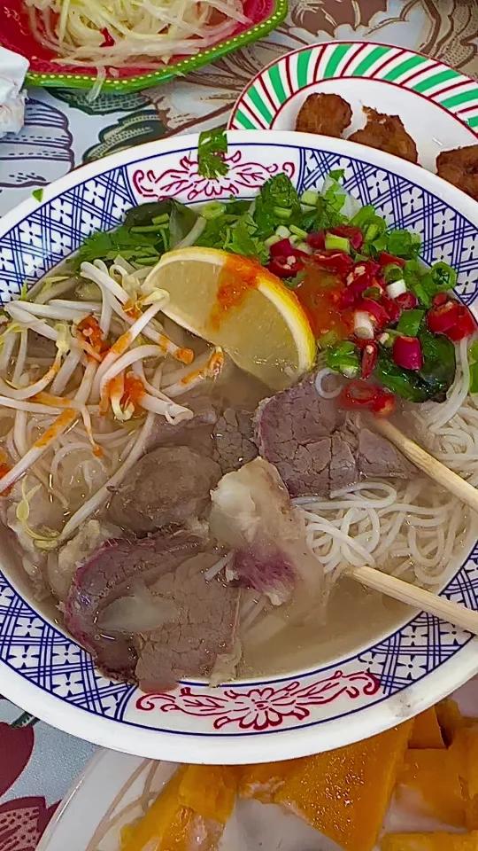 越南牛肉河粉|越南小吃越式糖水