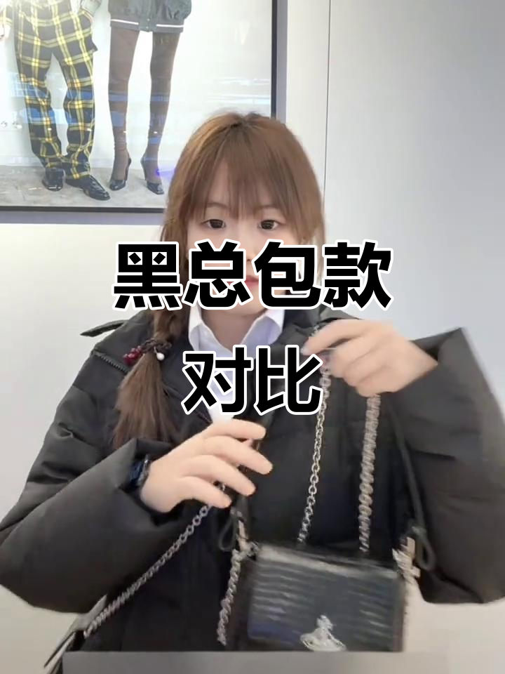 鳄鱼皮包包大比拼:黑总中号与小号的完美搭配