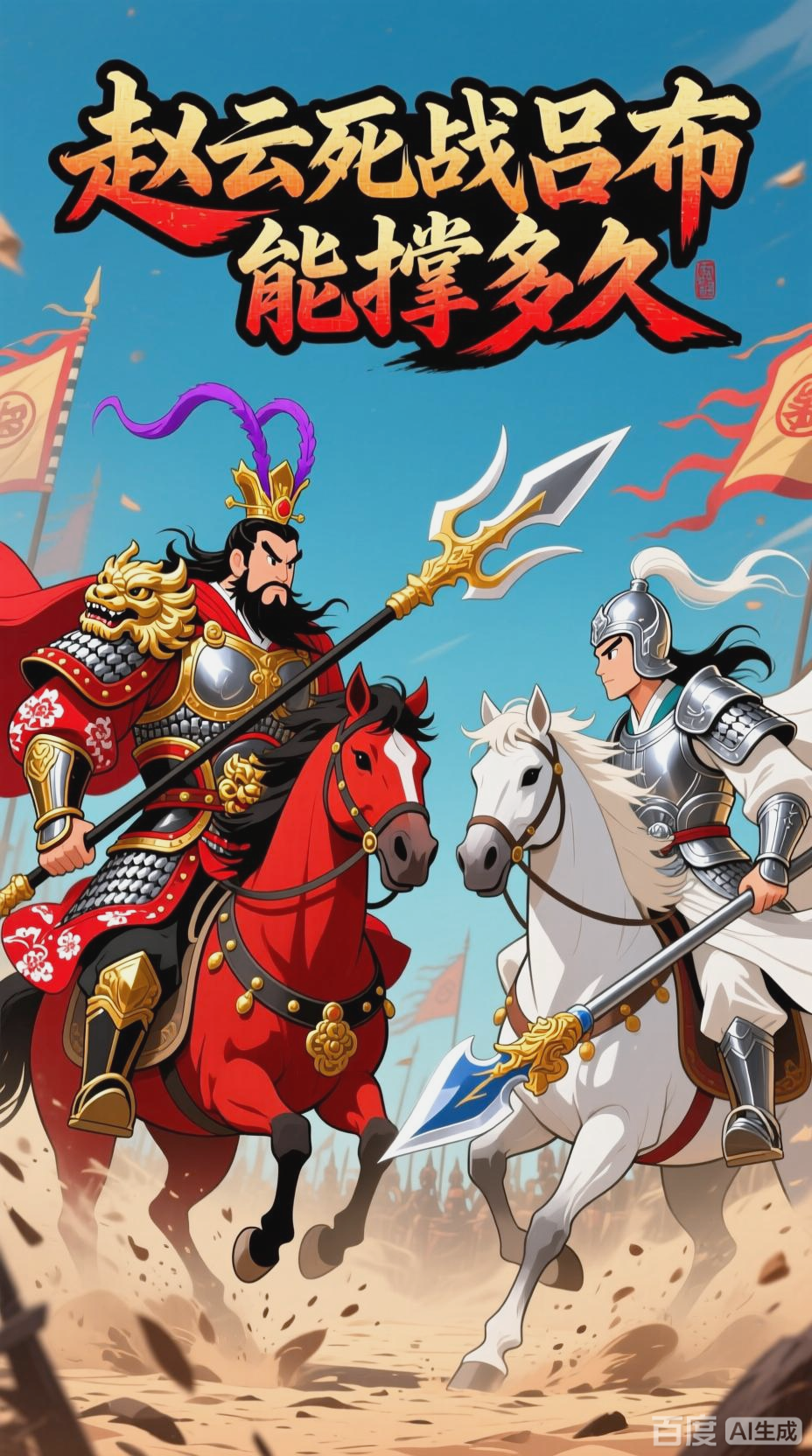 赵云死战吕布,能撑几何?