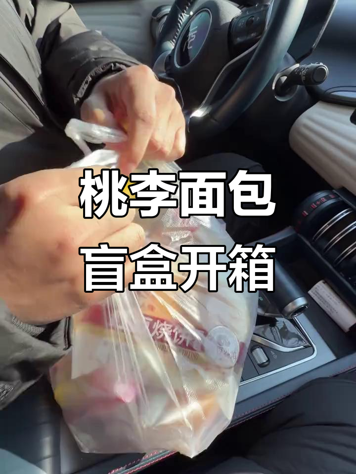 15元买五个花式面包，超值盲盒开箱！
