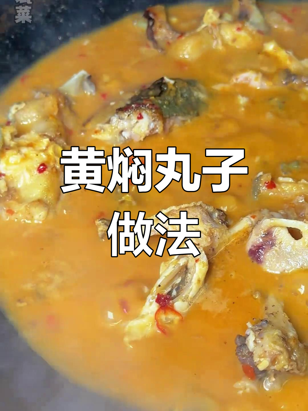 黄焖瓦子鱼,鲜活美味一网打尽