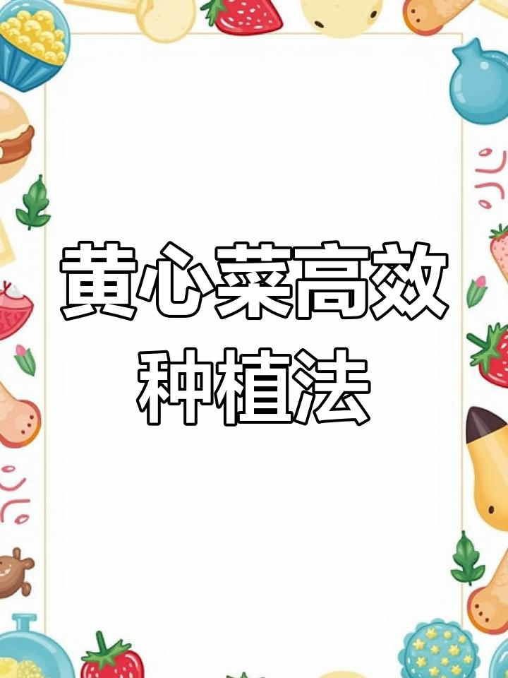 黄心菜种植技巧大揭秘:从播种到除草全攻略