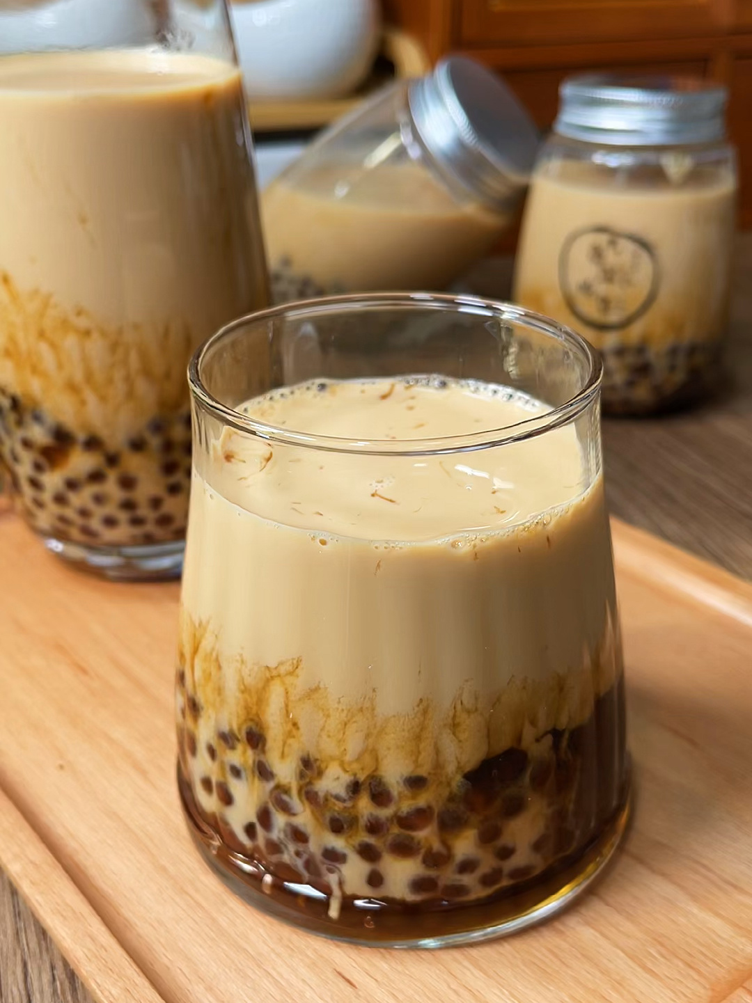 极简家庭版珍珠奶茶教程!有手不废,简单好喝