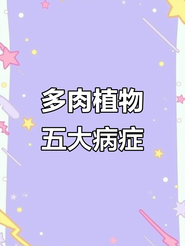 多肉植物常见病害及防治方法，白粉病、炭疽病全解析