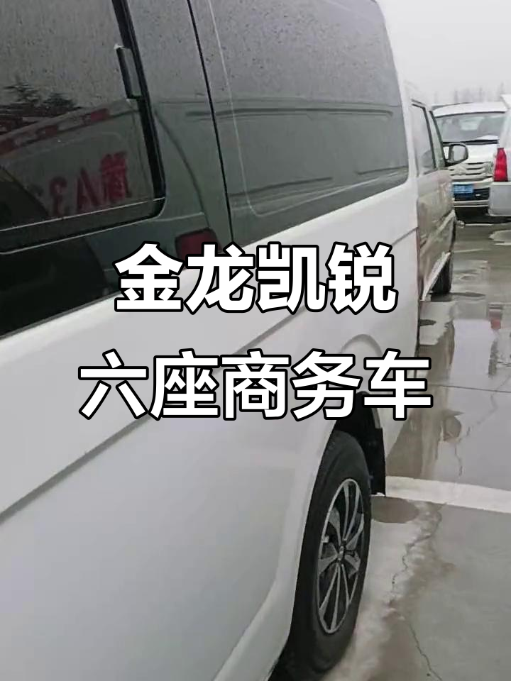 厦门金龙凯锐，2.0排量六座商务车，原漆新车况