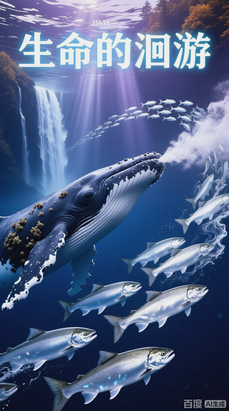 三文鱼与鲸鱼的洄游之旅