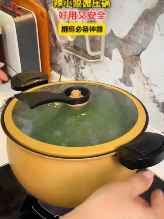 快换掉家里高压锅和老砂锅吧、试试辣小叔这款微压炖煮锅好用又安全 好物推荐煲汤微压锅汤锅厨房