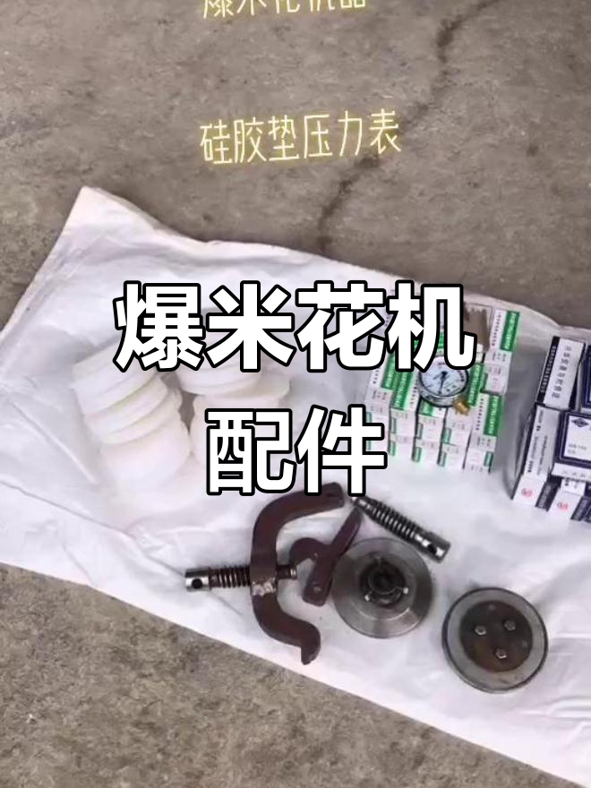 老式爆米花机配件:硅胶垫与耐震压力表