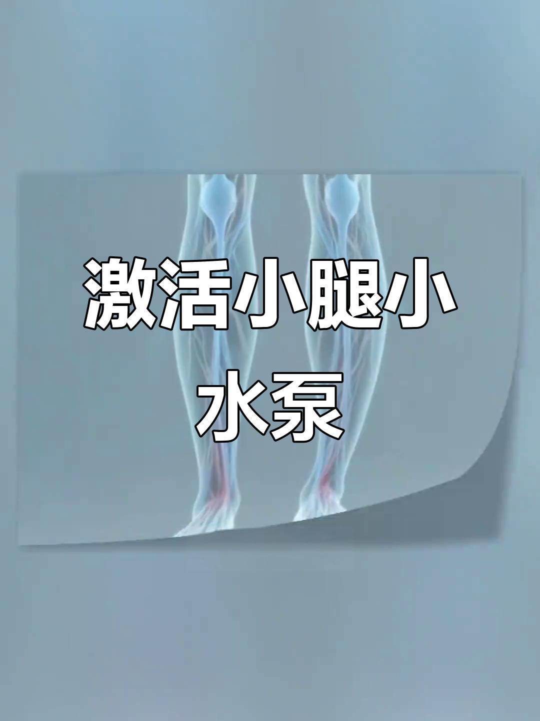 小腿比目鱼肌:你的“第二心脏”