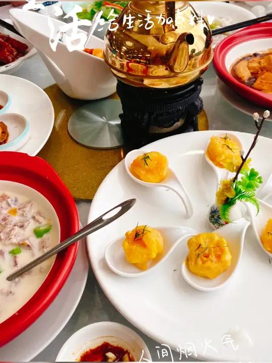 英语老师和家人吃粤菜