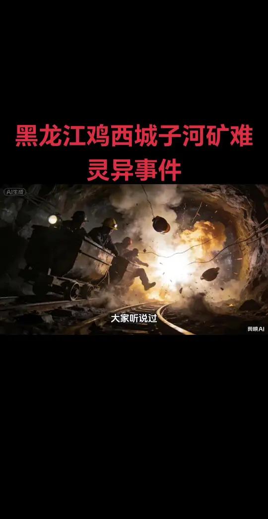#原创作品#民间故事#上热门《黑龙江鸡西城子河矿难真实灵异事件》