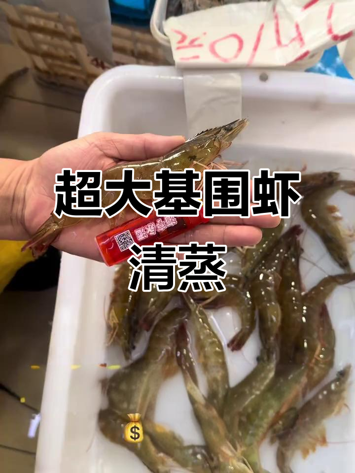超大基围虾,清蒸鲜美无比!10只一斤的罗氏虾让你停不下来