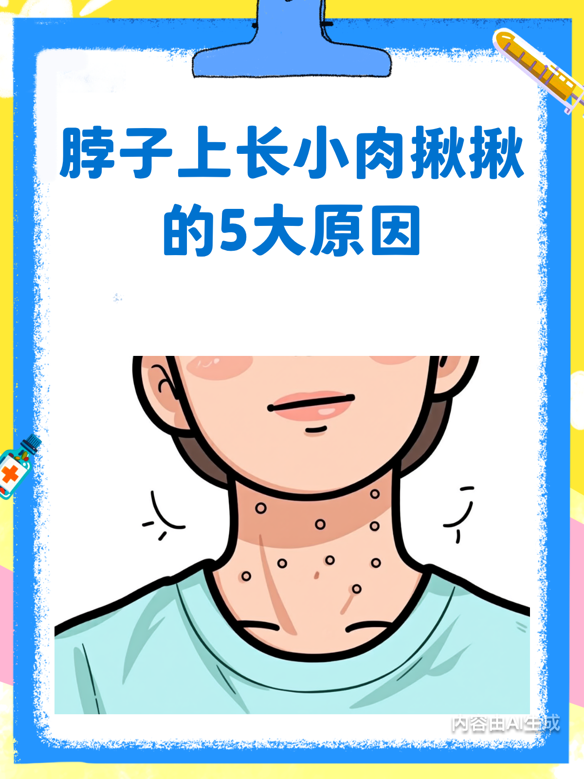 脖子上长了小肉揪揪?别急,这就给你揭秘!