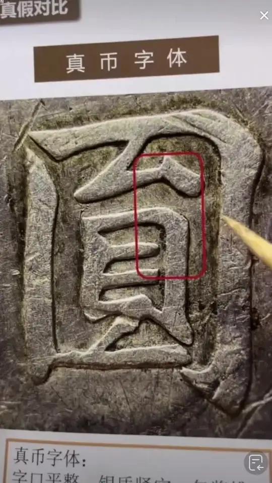 银元字体对比