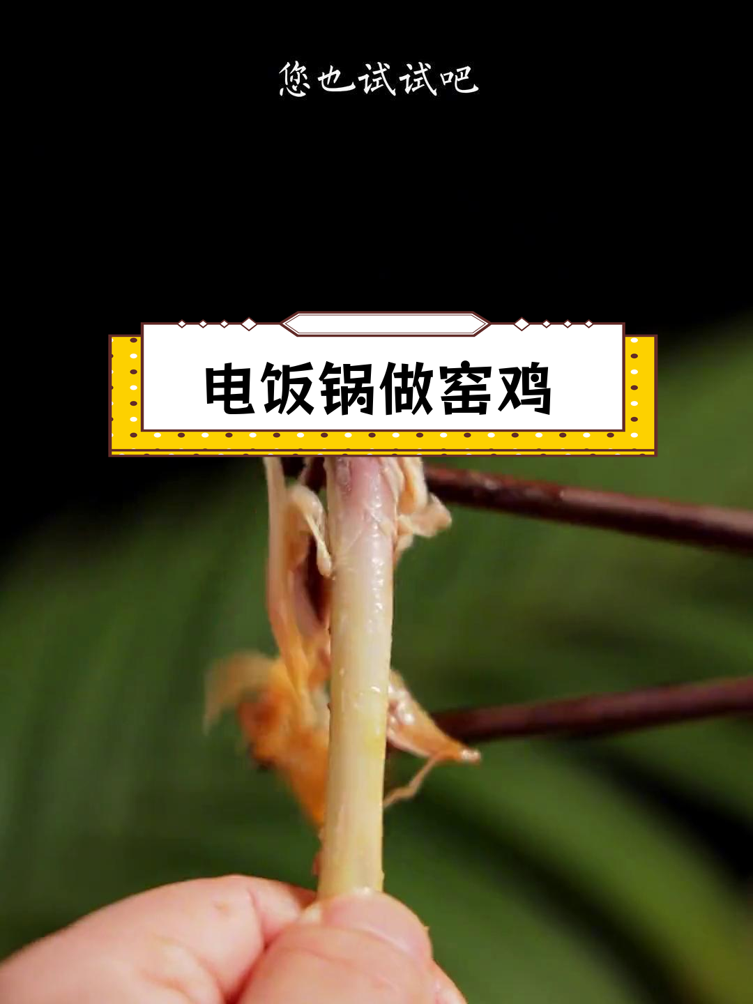 家庭版窑鸡王制作教程