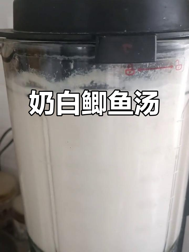 破壁机炖鲫鱼汤,鲜美不浪费,豆腐嫩滑更添风味