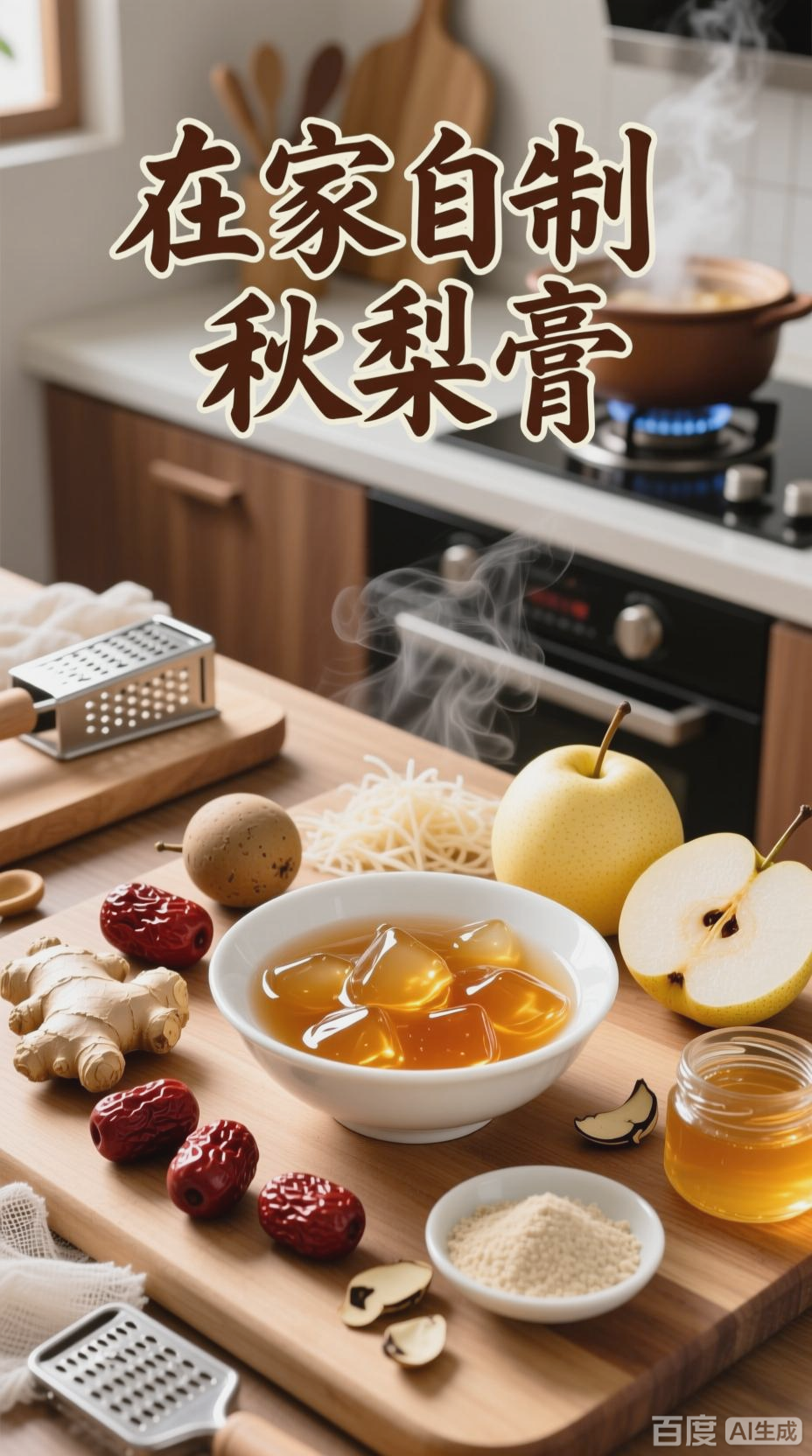 秋梨膏制作全攻略