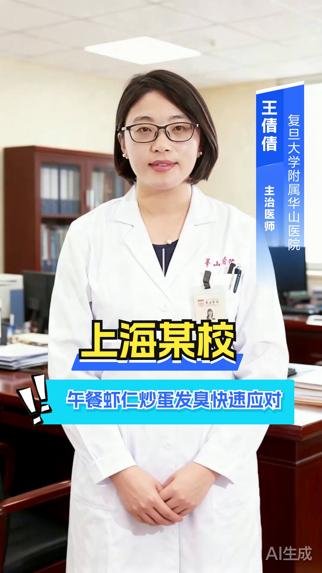 上海某校午餐虾仁炒蛋发臭，4 个急救步骤记牢固