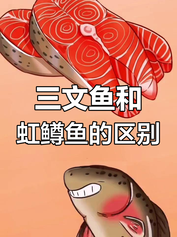 三文鱼与虹鳟鱼的差异解析