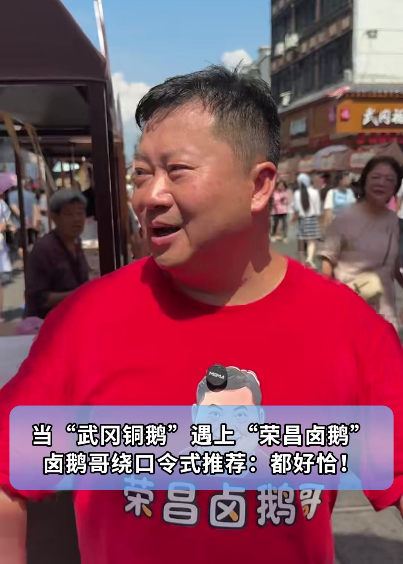这不是暂停画面,当“武冈铜鹅”遇上“荣昌卤鹅”,卤鹅哥绕口令式推荐:都好恰!