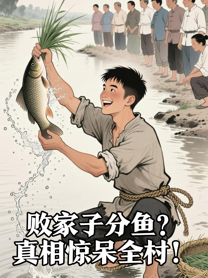 穿越成败家子，分鱼引众怒后反转致富！