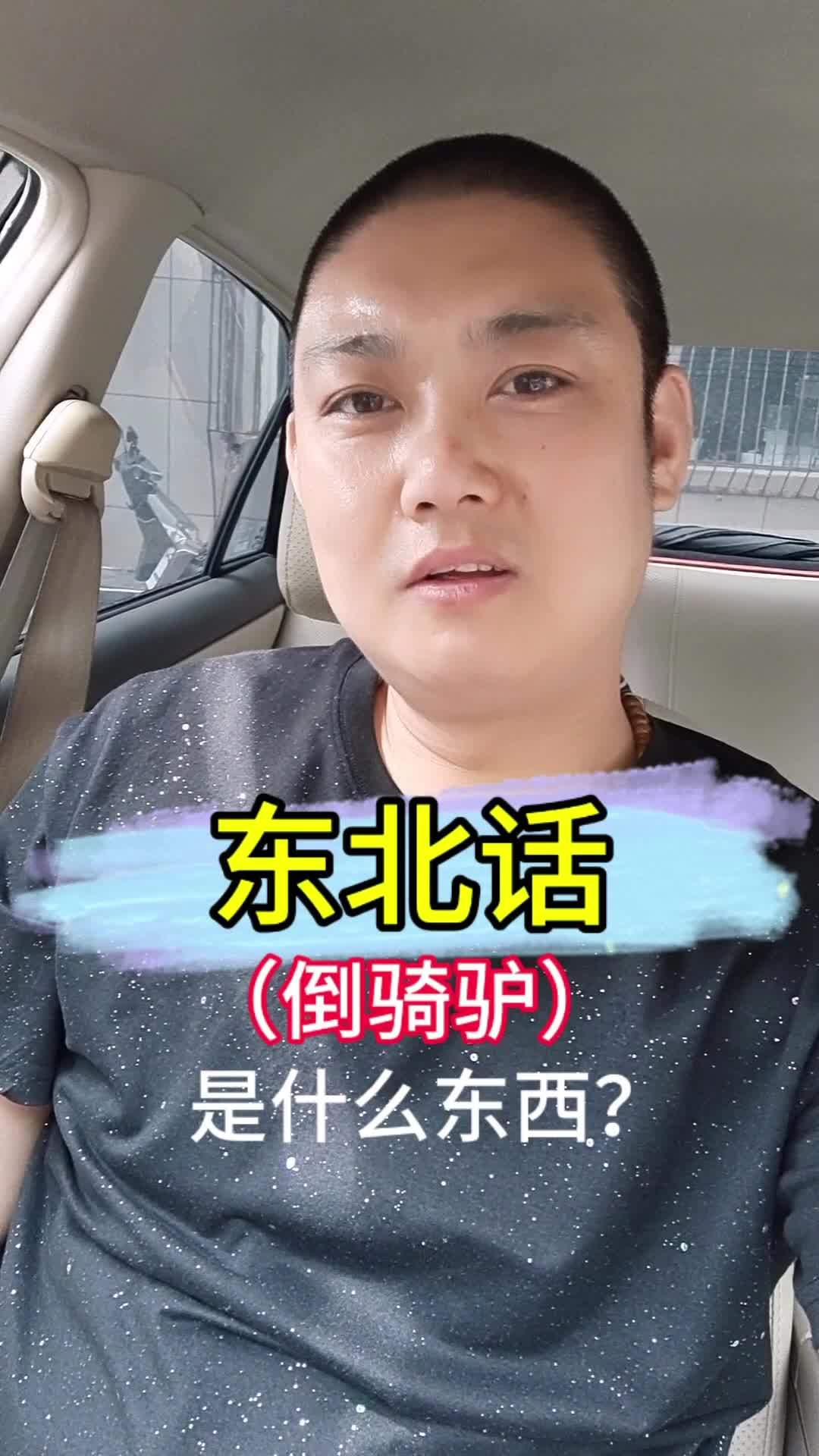 东北话,倒骑驴是什么东西?东北话 幽默段子 方言 每日一笑