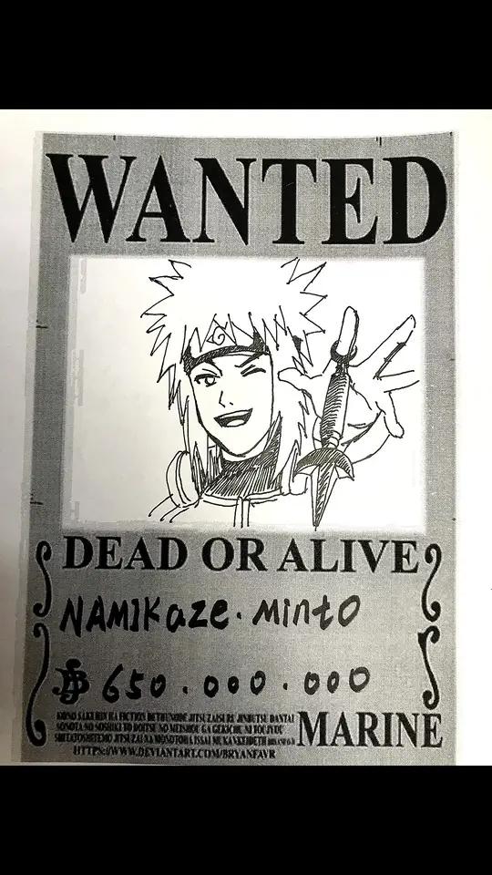 波风水门 火影忍者 二次元 手绘