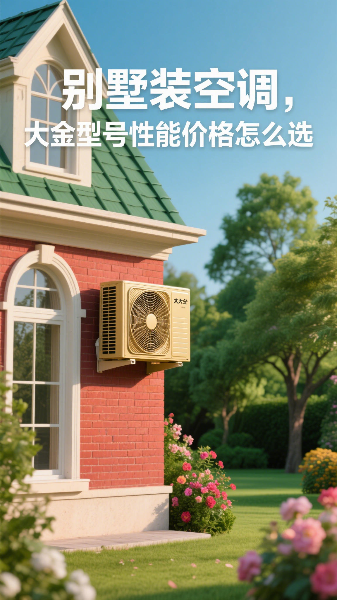 别墅装空调,大金型号性能价格怎么选