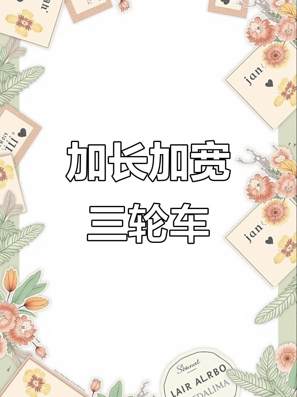 吉米尼星舰三轮车,加长加宽设计,国标车型可上牌