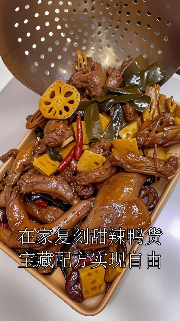 在家复刻甜辣鸭货,宝藏配方实现自由