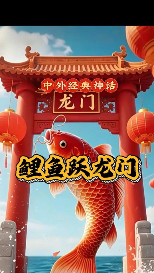 「中外经典神话」鲤鱼跃龙门