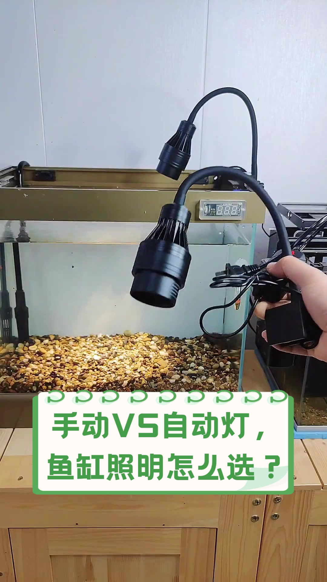 手动VS自动灯，鱼缸照明怎么选？