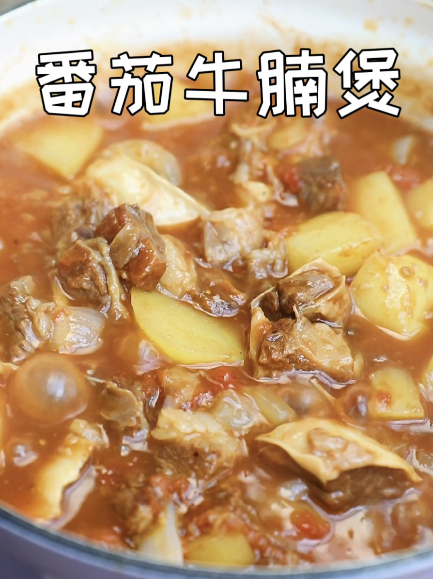 好吃到汤都不剩的番茄牛腩煲