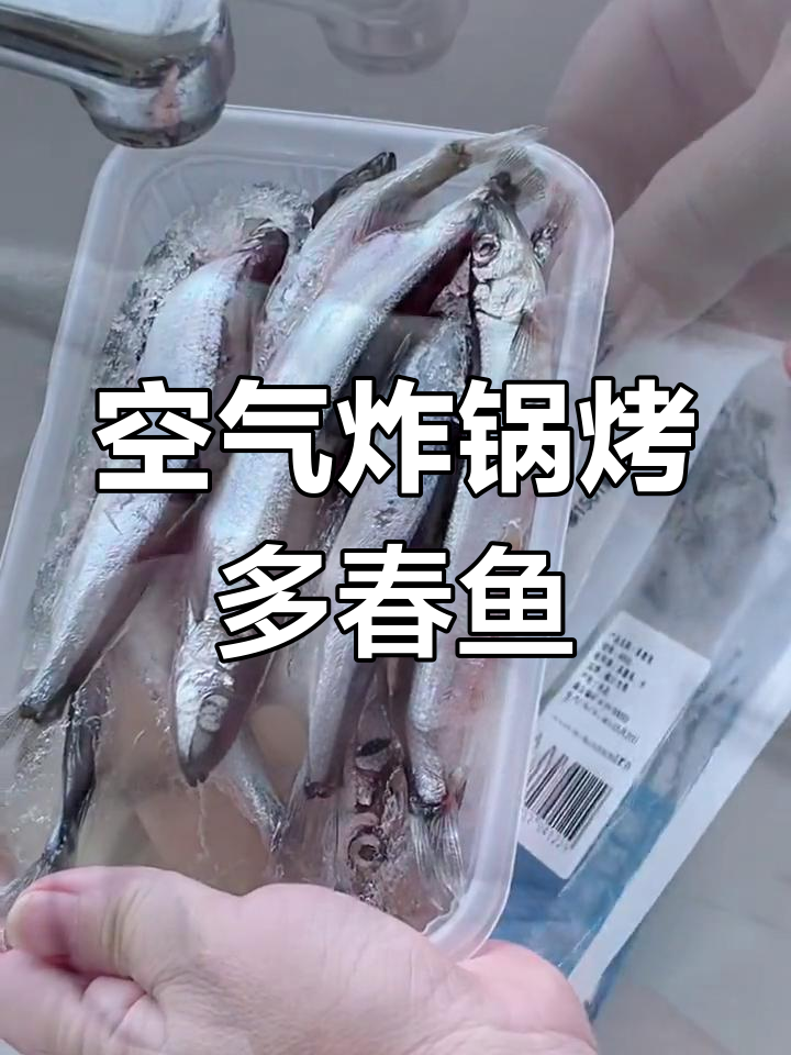 九阳空气炸锅烤多春鱼,外酥里嫩,味道超赞