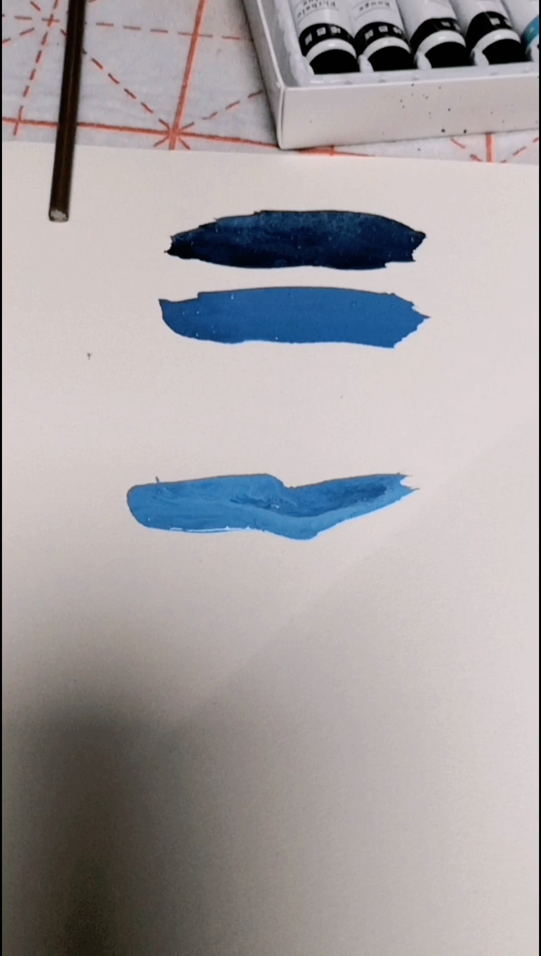 超级简单水粉颜料画