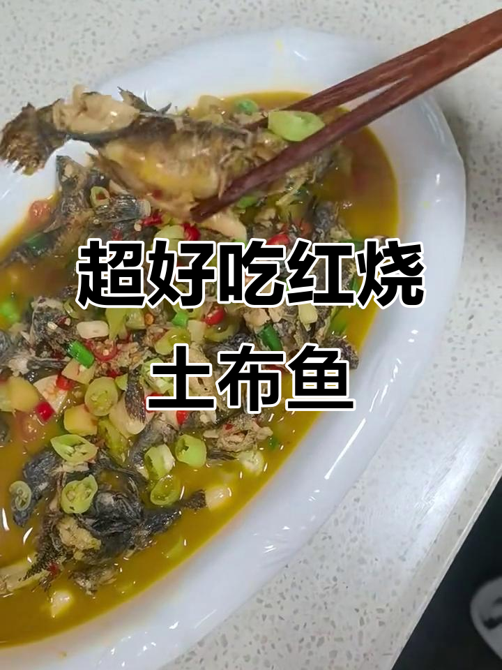 红烧土布鱼，鲜嫩美味，简单又下饭！