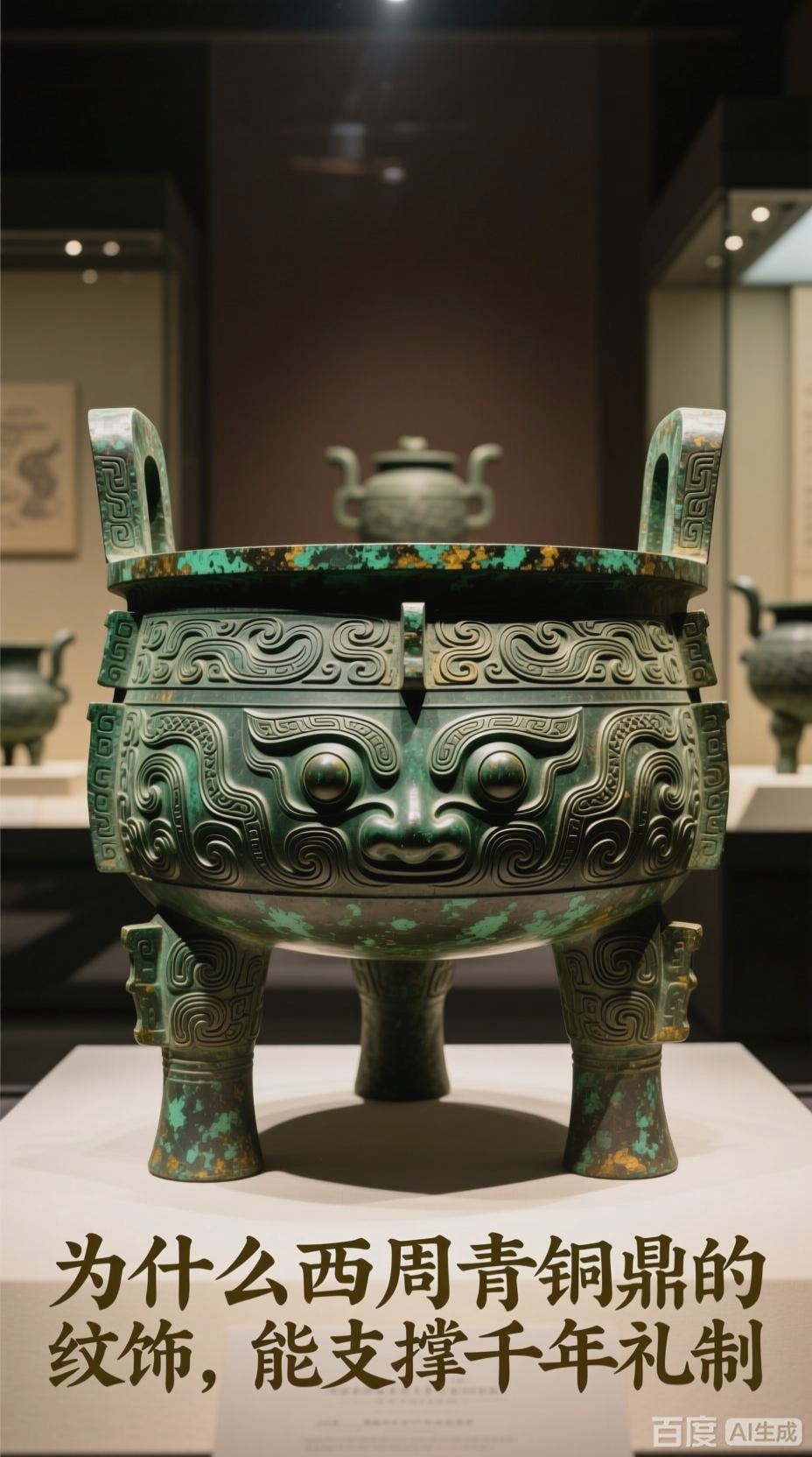 西周青铜鼎：礼制下的纹饰之美