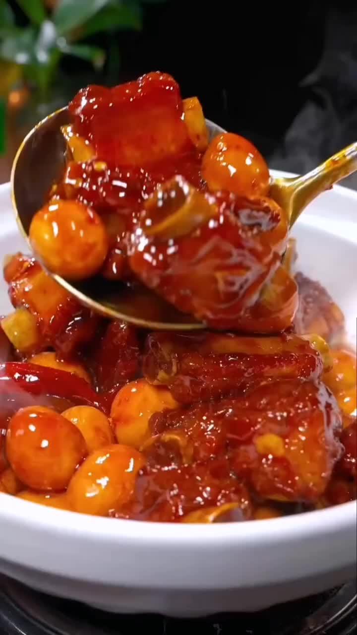 和 @蓝莓笔记本 一起 合拍 不用炒糖色,这样做红烧肉,红烧猪,红烧鸡翅,简单又方便,开胃