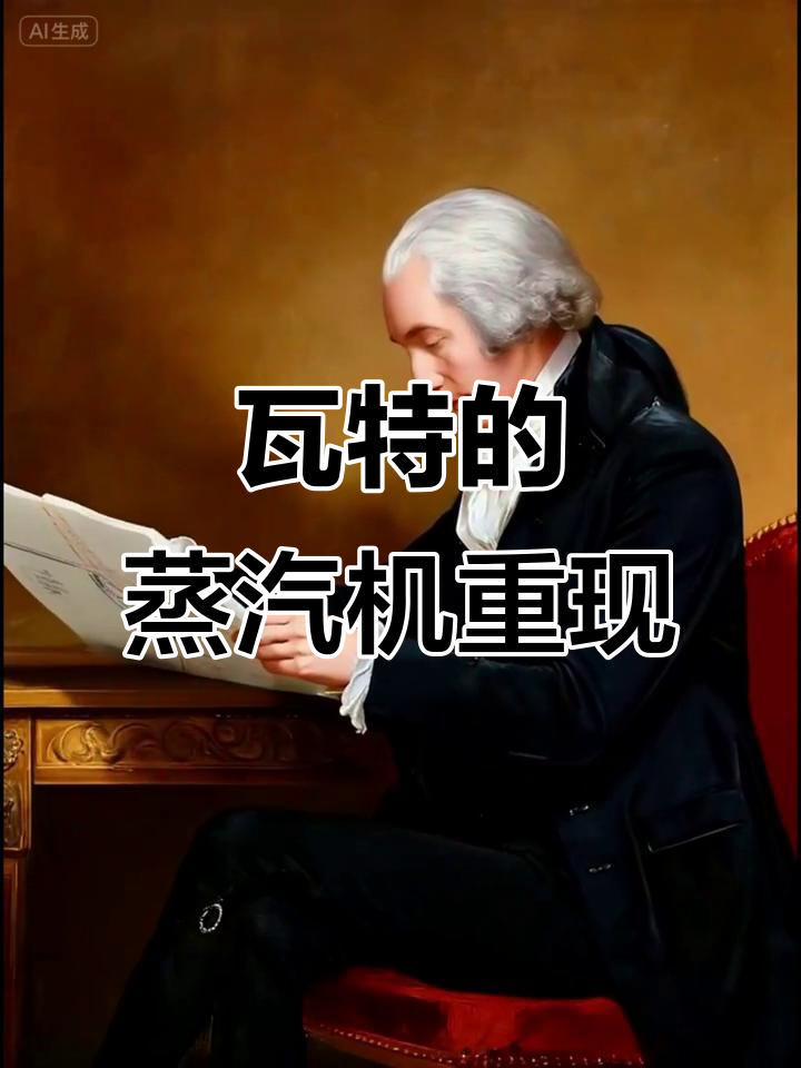 瓦特复活蒸汽机,历史人物再现风采