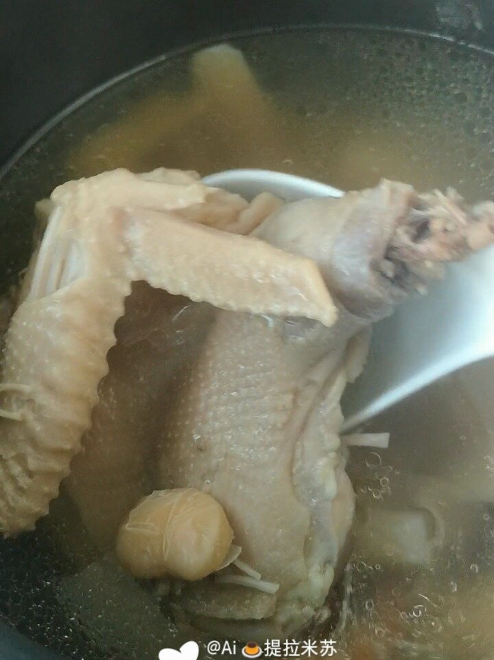 白芸豆山药老鸡汤