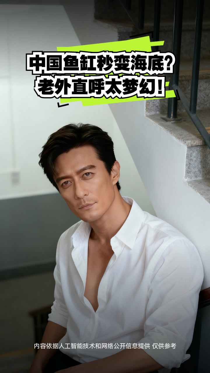 中国鱼缸秒变海底?老外直呼太梦幻!
