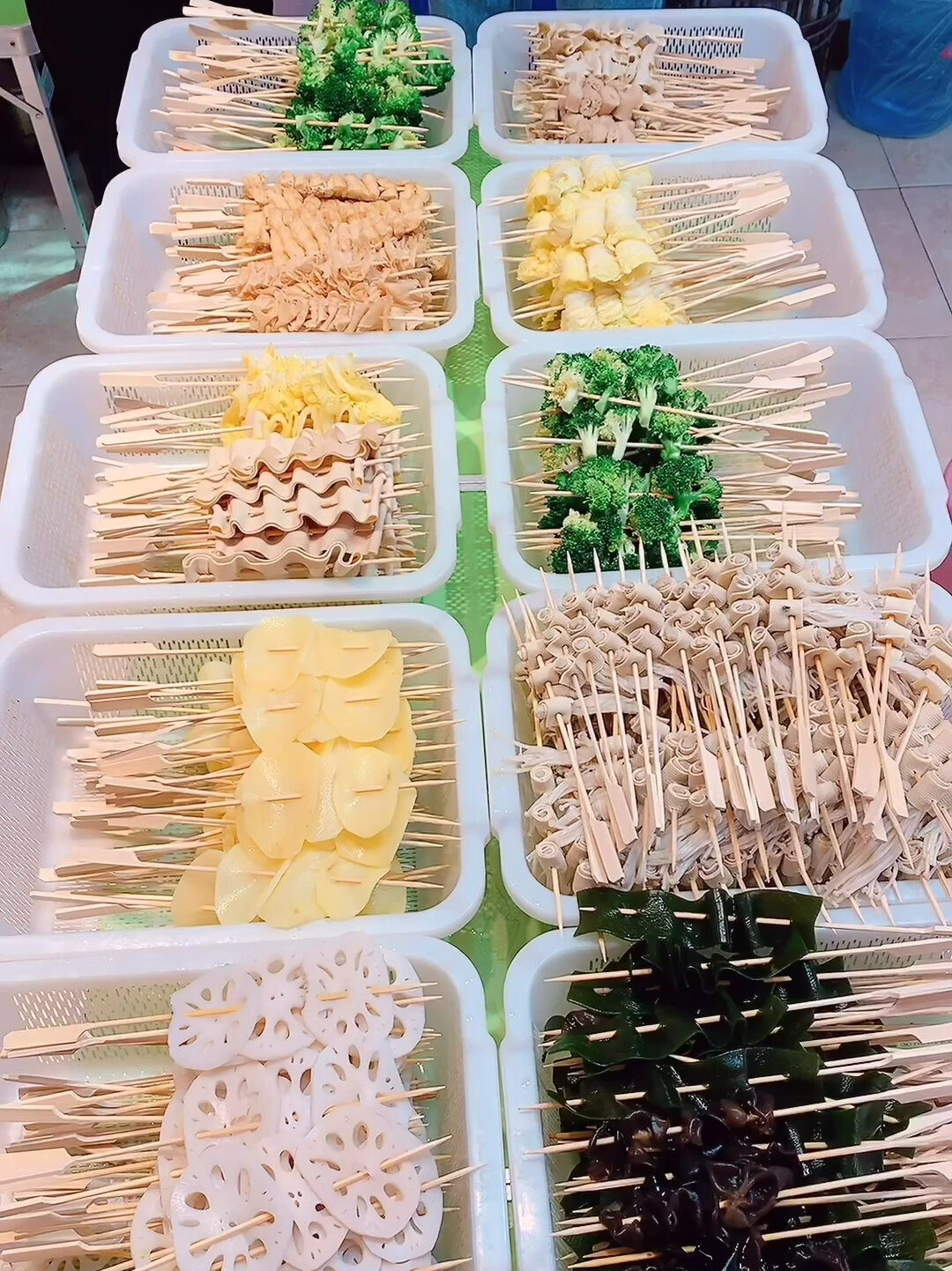 介绍串串素菜菜品